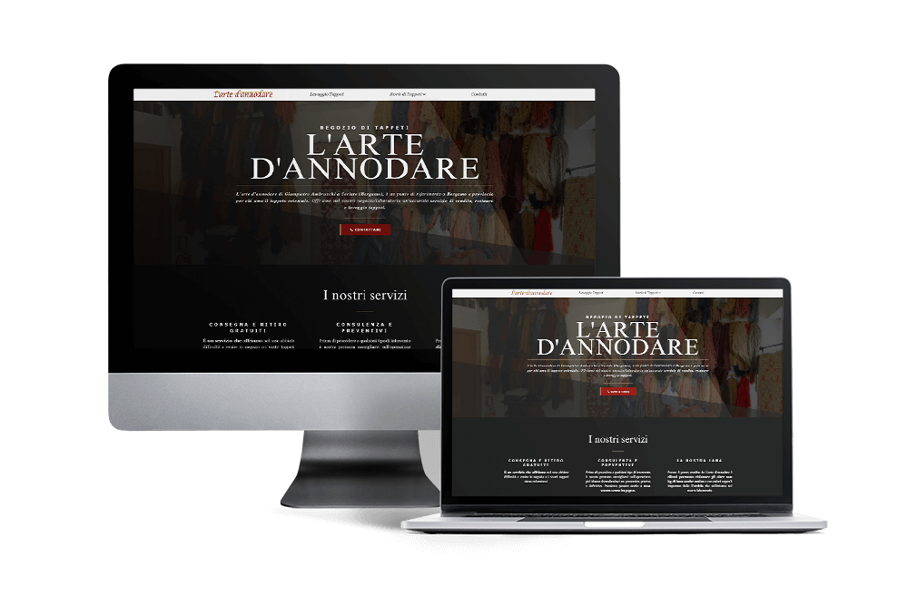 home page l'arte d'annodare